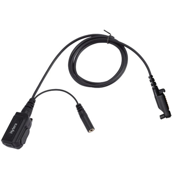 Hytera ACN‑02P – PTT & Microphone Cable (13‑Pin to 3.5mm)