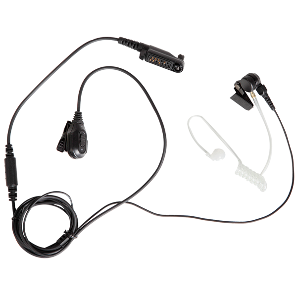 Hytera EAN24‑P – 2‑Wire Surveillance Earpiece (PTT + Mic)