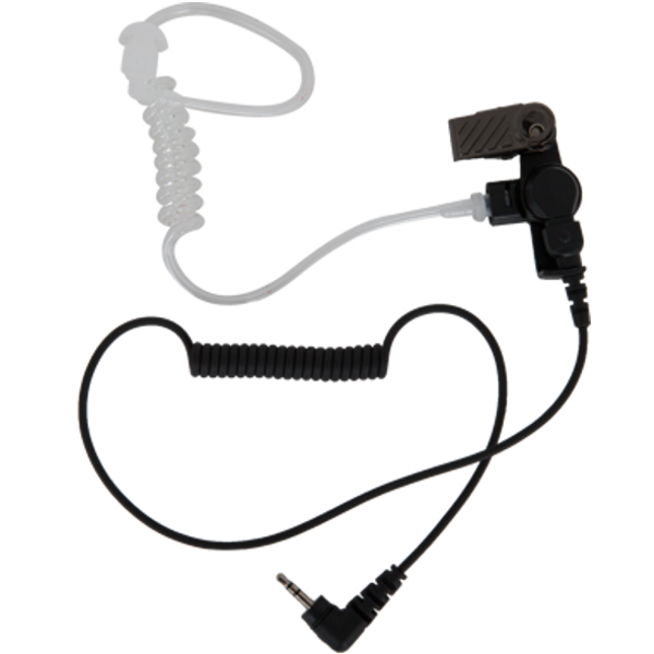 Hytera EAS03 Receive‑Only Acoustic Tube Earpiece | 2.5mm Surveillance Earbud