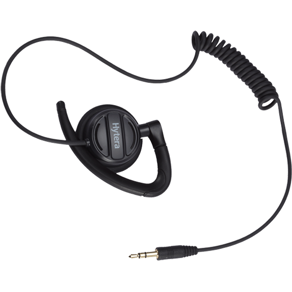 Hytera EH‑02 – Swivel Earpiece (Receive‑Only, Adjustable Fit)