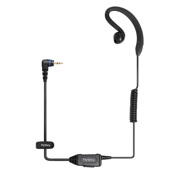 Hytera EHS16 C‑Style Earpiece with PTT & Microphone | Behind‑the‑Ear Audio Accessory