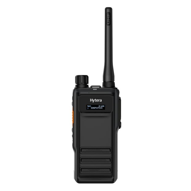 Hytera HP602 – Compact DMR Two‑Way Radio (OLED, IP67, Bluetooth/GPS Optional)