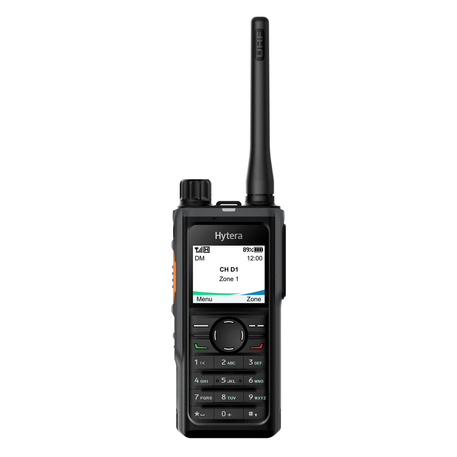 Hytera HP682 – Full Keypad DMR Two‑Way Radio (LCD Display, Bluetooth, GPS)