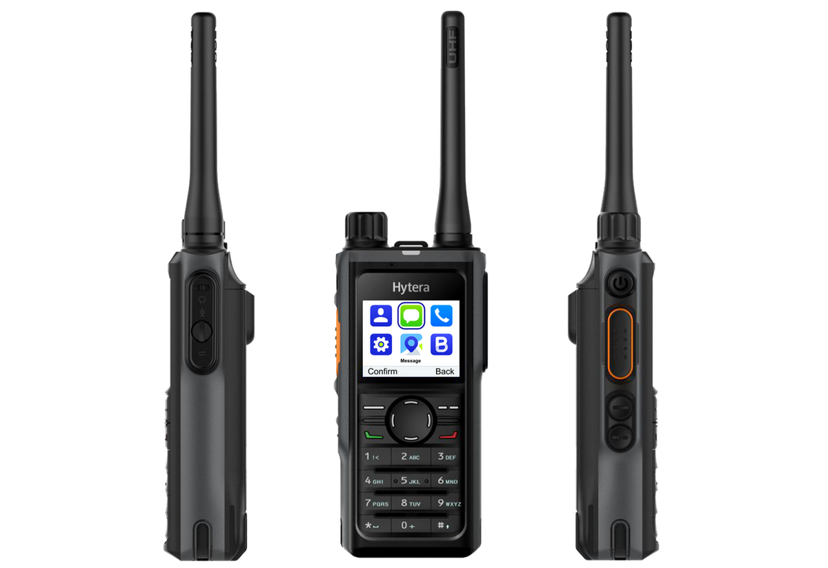 Hytera HP682 – Full Keypad DMR Two‑Way Radio (LCD Display, Bluetooth, GPS)