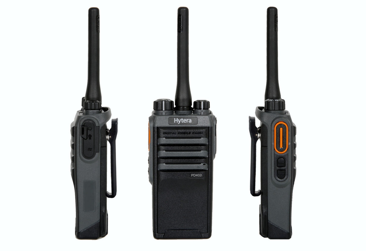 Hytera PD402 – Compact DMR Two‑Way Radio (Analog & Digital, IP55)