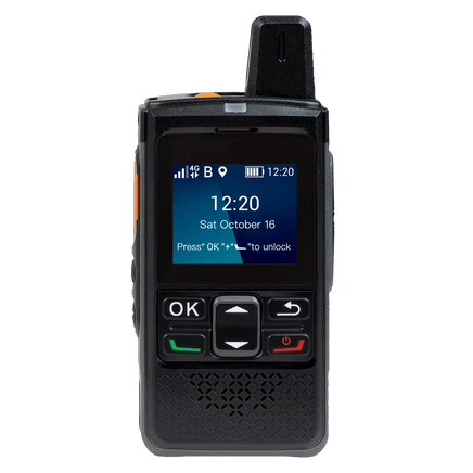 Hytera PNC360S PoC Two-Way Radio | Nationwide Push-to-Talk, Compact LTE Radio