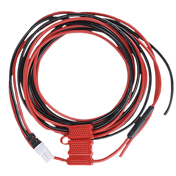 Hytera PWC12 DC Vehicle Power Cable | 16 ft 15A Power Lead for Mobile Radios