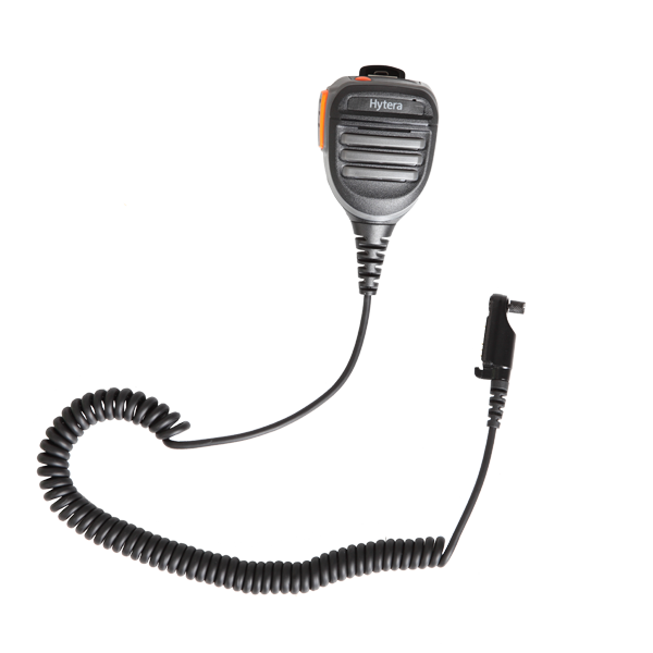 Hytera SM26N2‑P – Speaker Mic w/ 2.5mm Jack (IP54)