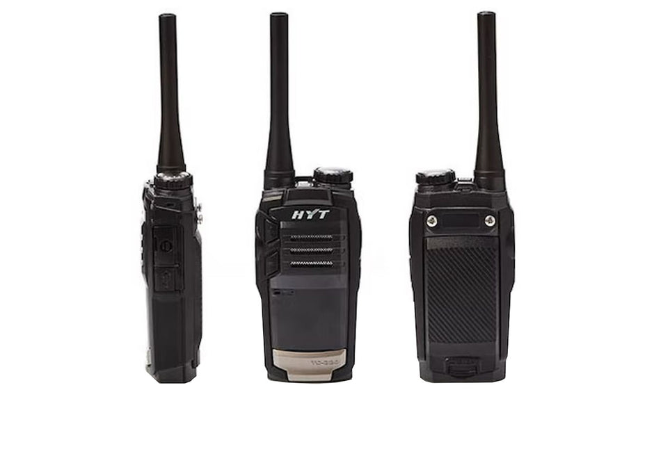 Hytera TC-320 Analog Two-Way Radio | 16 Channels, Compact, Durable