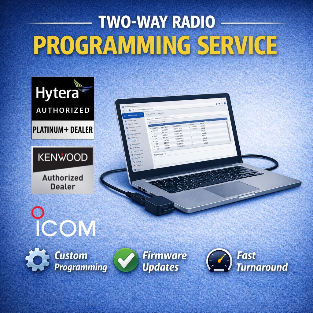 Two-Way Radio Programming Service (Custom Configuration & Setup)
