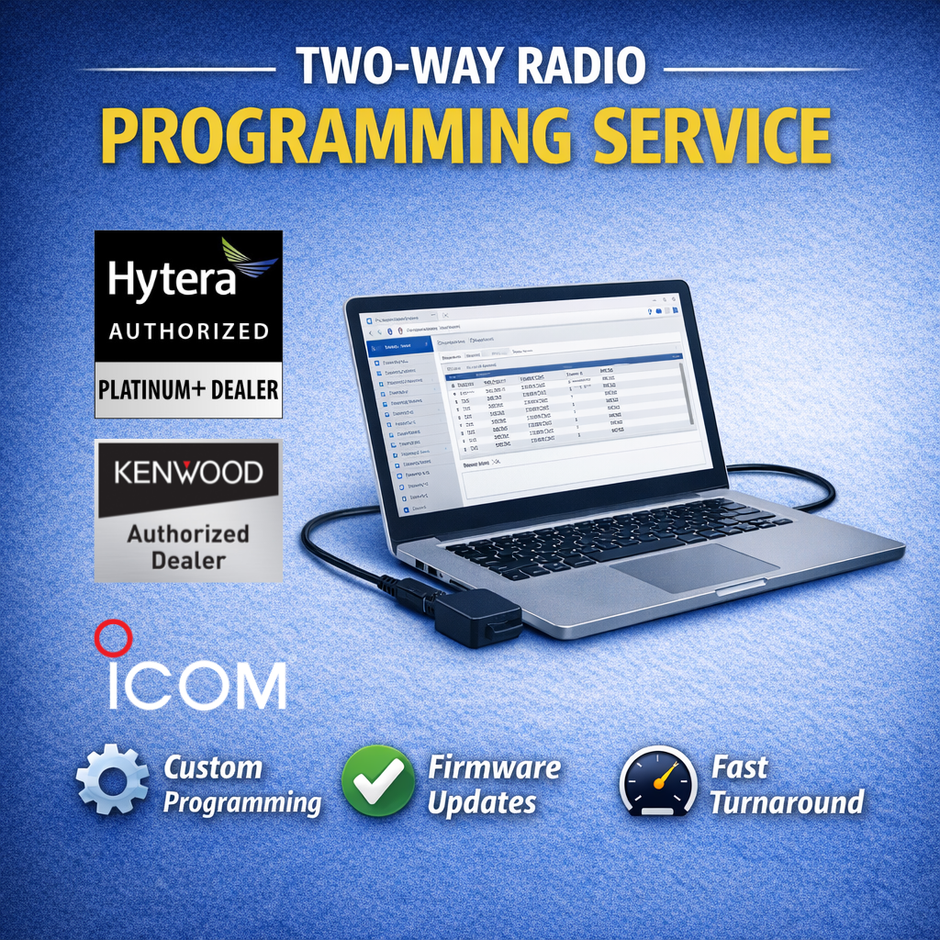 Two-Way Radio Programming Service (Custom Configuration & Setup)