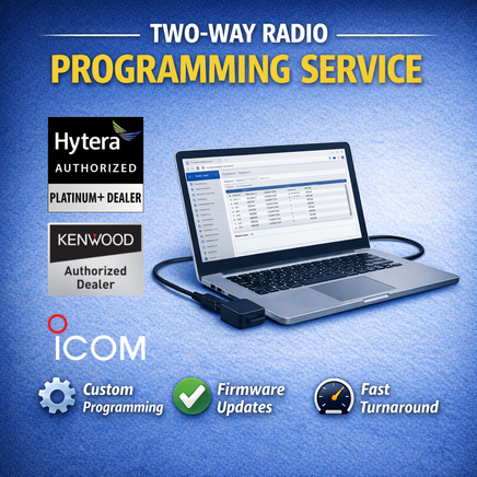 Two-Way Radio Programming Service (Custom Configuration & Setup)