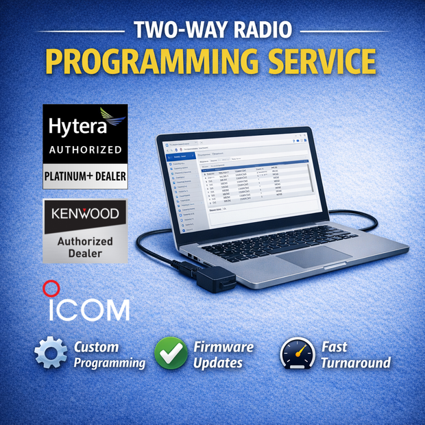 Two-Way Radio Programming Service (Custom Configuration & Setup)