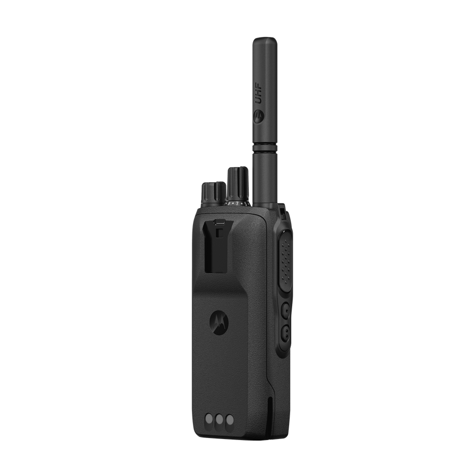 Motorola MOTOTRBO R2 Digital Two-Way Radio | UHF/VHF Portable Business Radio with IP55 Protection